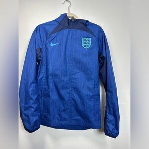 Nike Royal Blue England national team windbreaker Jacket